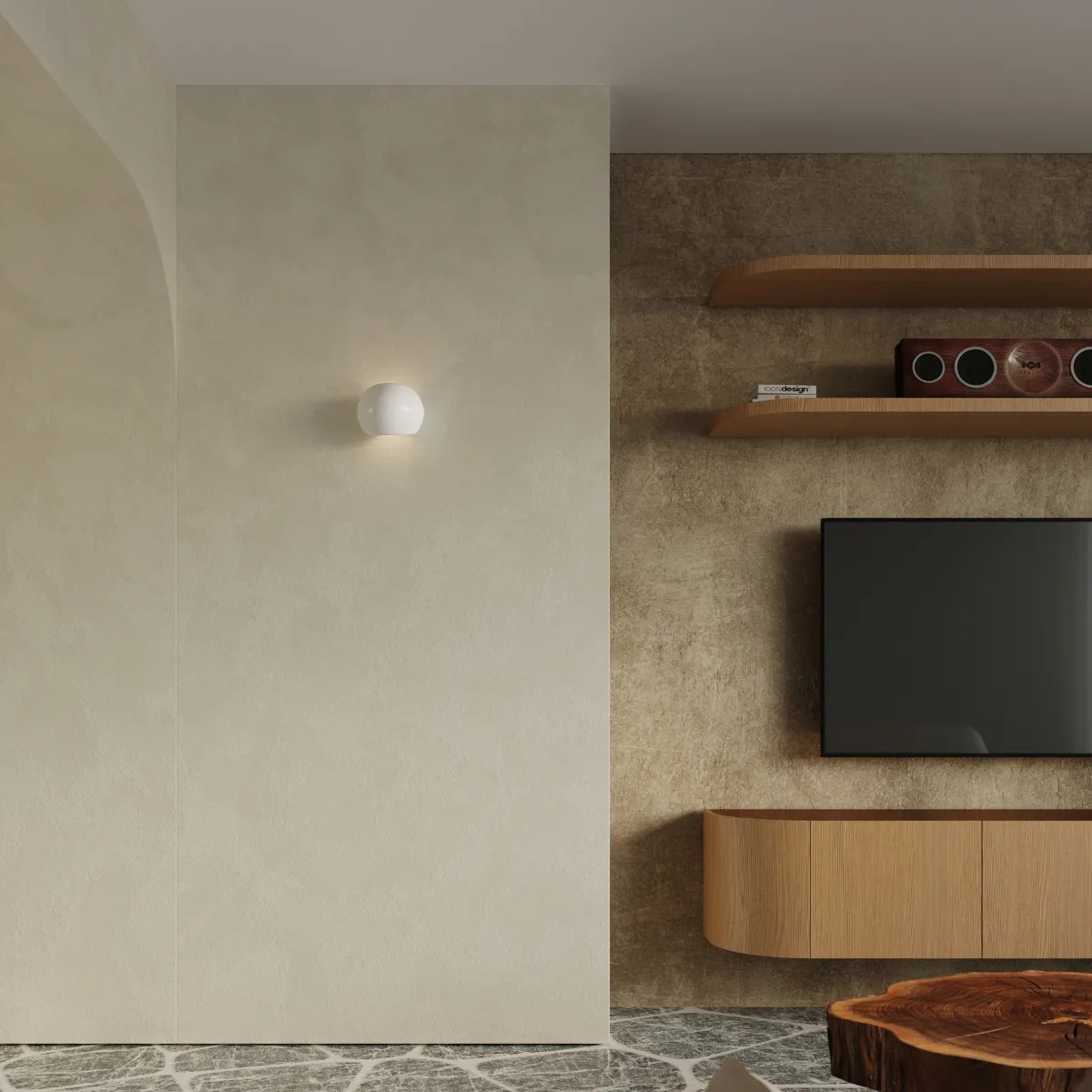 Ceramic Wall Light Globe White Gloss Contemporary Ceramic Lighting Great Lighting UK Ltd