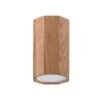 Ceiling Lamp Zeke 10 Oak Single Ceiling Lights Great Lighting UK Ltd