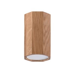 Ceiling Lamp Zeke 10 Oak Single Ceiling Lights Great Lighting UK Ltd