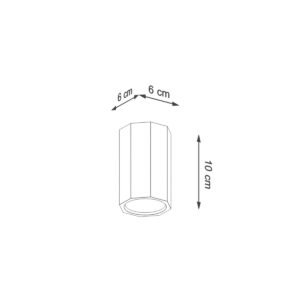Ceiling Lamp Zeke 10 Oak Single Ceiling Lights Great Lighting UK Ltd