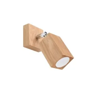 Wooden Wall Light Keke Oak Modern Kitchen Wall Lights Great Lighting UK Ltd