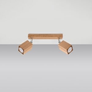 Ceiling Lamp Keke 2 Oak Track Lighting Great Lighting UK Ltd