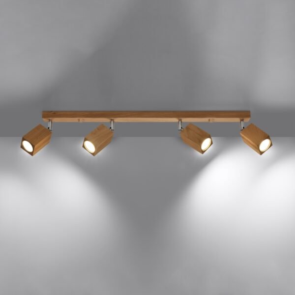 Ceiling Lamp Keke 4 Oak - Image 3