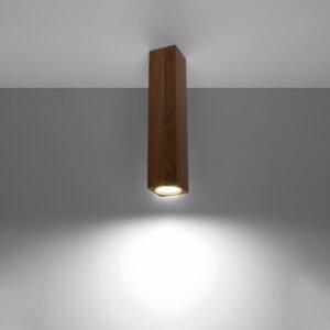 Ceiling Lamp Keke 30 Oak Single Ceiling Lights Great Lighting UK Ltd