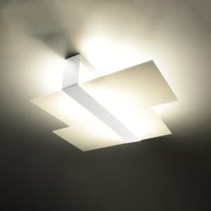 Ceiling Lamp Massimo White New Arrivals Great Lighting UK Ltd