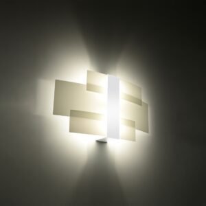 Wall Lamp Celia White Single Wall Lights Great Lighting UK Ltd