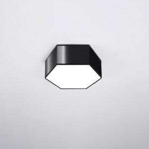 Sunde 11cm Ceiling Light - Black Modern Large Ceiling Lights Great Lighting UK Ltd