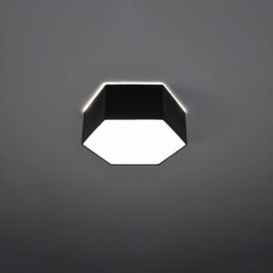 Sunde 11cm Ceiling Light - Black Modern Large Ceiling Lights Great Lighting UK Ltd