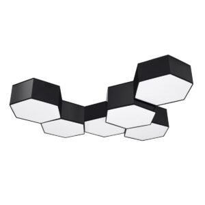 Sunde 11cm Ceiling Light - Black Modern Large Ceiling Lights Great Lighting UK Ltd