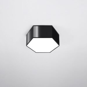 Sunde 13cm Ceiling Light - Black Modern Large Ceiling Lights Great Lighting UK Ltd