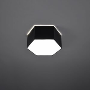 Sunde 13cm Ceiling Light - Black Modern Large Ceiling Lights Great Lighting UK Ltd