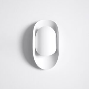 Wall Lamp Tear White Single Wall Lights Great Lighting UK Ltd