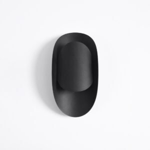 Wall Lamp Tear Black Single Wall Lights Great Lighting UK Ltd