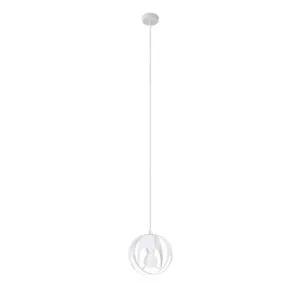 Tulos Single Pendant - White Minimalist Lighting Great Lighting UK Ltd