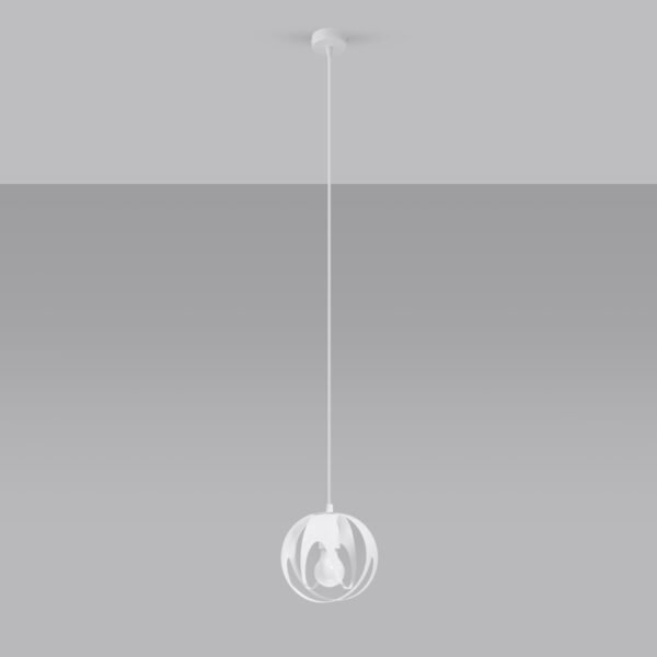 Pendant Lamp Tulos 1 White - Image 2