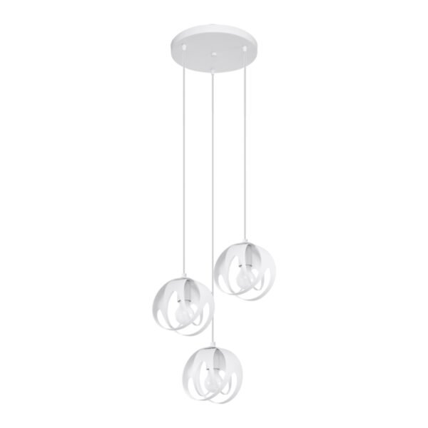 Pendant Lamp Tulos 3p White