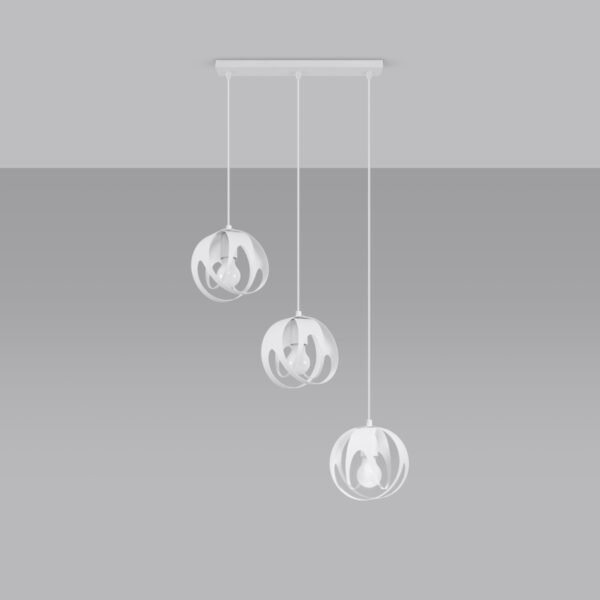 Pendant Lamp Tulos 3l White - Image 2