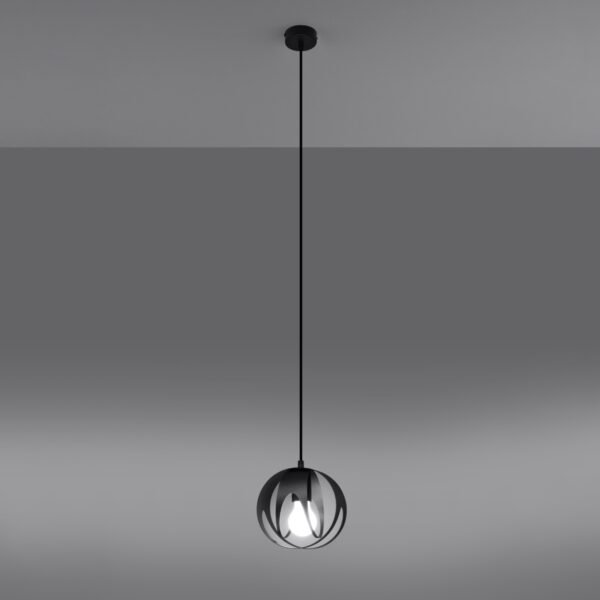 Pendant Lamp Tulos 1 Black - Image 3