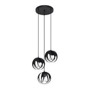 Pendant Lamp Tulos 3p Black