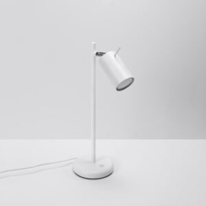 Table Lamp Ring White Modern Table Lamps Great Lighting UK Ltd