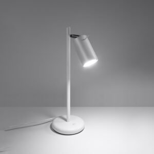 Table Lamp Ring White Modern Table Lamps Great Lighting UK Ltd
