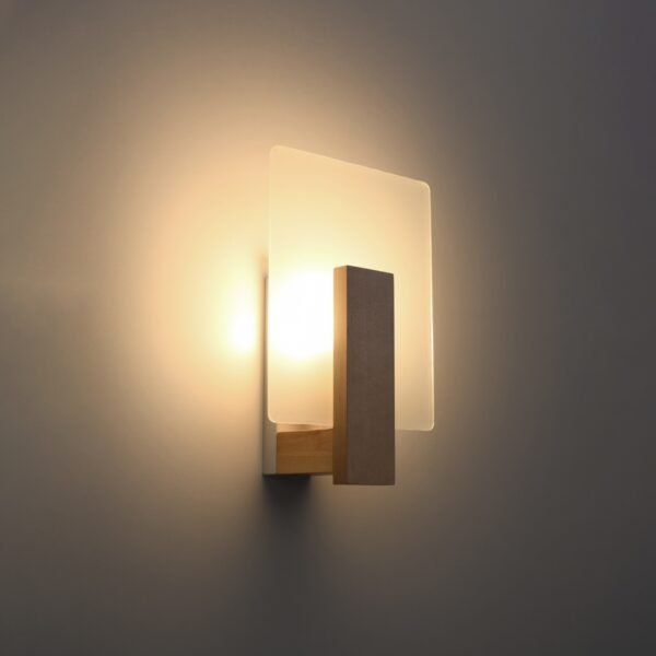 Wall Lamp Lappo Natural Wood - Image 3