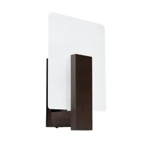 Wooden Wall Light Lappo Dark Wood Bedroom Wall Lights Great Lighting UK Ltd