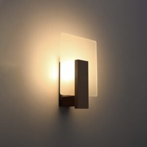 Wall Lamp Lappo Dark Wood Single Wall Lights Great Lighting UK Ltd