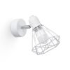 Wall Lamp Artemis 1 White Single Wall Lights Great Lighting UK Ltd