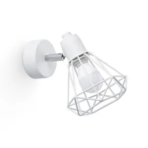 Artemis Wall Light - Single / White Modern Adjustable Wall Lights Great Lighting UK Ltd
