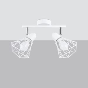 Ceiling Lamp Artemis 2 White Cluster Ceiling Lights Great Lighting UK Ltd