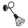 Artemis Wall Light with Switch - Black Bedroom Wall Lights Great Lighting UK Ltd