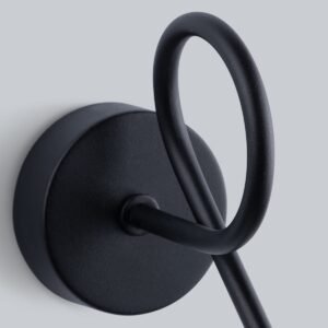 Wall Lamp Artemis 1s Black Single Wall Lights Great Lighting UK Ltd