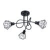 Chandelier Artemis 3s Black Ceiling Chandeliers Great Lighting UK Ltd