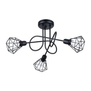 Chandelier Artemis 3s Black Ceiling Chandeliers Great Lighting UK Ltd
