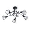 Chandelier Artemis 5s Black Ceiling Chandeliers Great Lighting UK Ltd