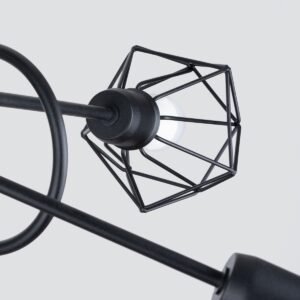 Chandelier Artemis 5s Black Ceiling Chandeliers Great Lighting UK Ltd