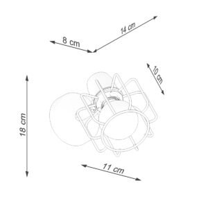 Wall Lamp Beluci 1 White Single Wall Lights Great Lighting UK Ltd