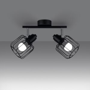 Ceiling Lamp Beluci 2 Black Cluster Ceiling Lights Great Lighting UK Ltd