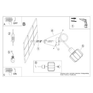 Wall Lamp Beluci 1s Black Single Wall Lights Great Lighting UK Ltd