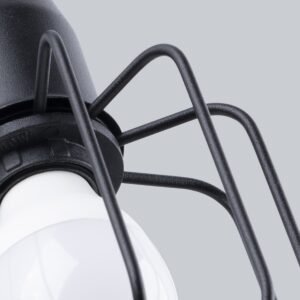 Wall Lamp Beluci 1s Black Single Wall Lights Great Lighting UK Ltd