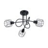 Chandelier Beluci 3s Black Ceiling Chandeliers Great Lighting UK Ltd