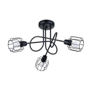 Chandelier Beluci 3s Black Ceiling Chandeliers Great Lighting UK Ltd