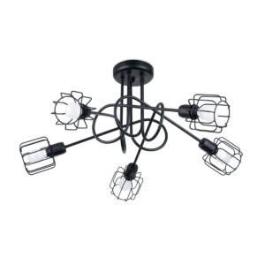 Chandelier Beluci 5s Black Ceiling Chandeliers Great Lighting UK Ltd