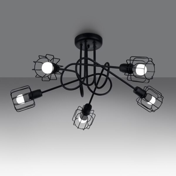 Chandelier Beluci 5s Black - Image 3