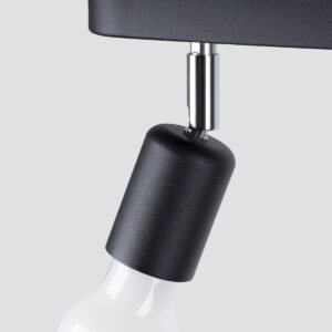 Ceiling Lamp Fornes 3 Black Track Lighting Great Lighting UK Ltd