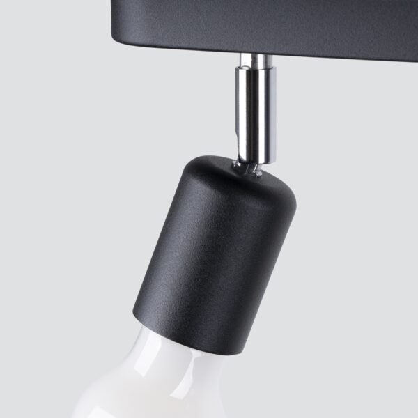 Ceiling Lamp Fornes 3 Black - Image 4