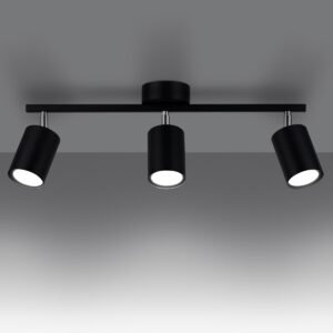 Ceiling Lamp Lemmi 3 Black Track Lighting Great Lighting UK Ltd