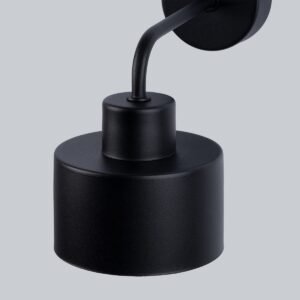 Wall Lamp Savar 1 Black Single Wall Lights Great Lighting UK Ltd