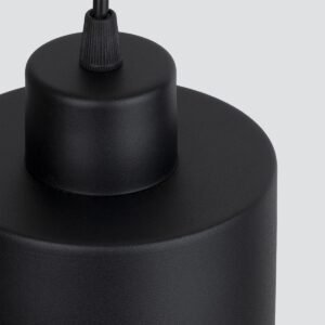 Pendant Lamp Savar 3 Black Multi Pendants Great Lighting UK Ltd